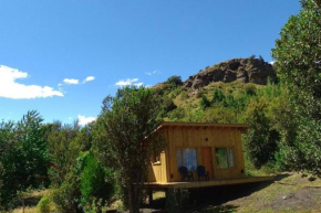 Cabaña con Parrilla y VISTA a la Montaña